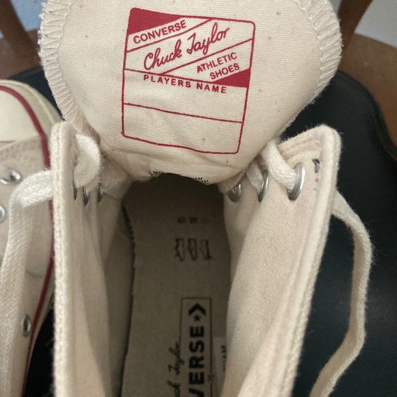 Converse Chuck 70 Vintage Canvas Womens' 7.5 Mens' 5.5 Ivory/Egret/Cream - Picture 7 of 9